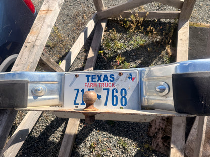 1983-1992 Ford Ranger OEM Chrome Rear Bumper