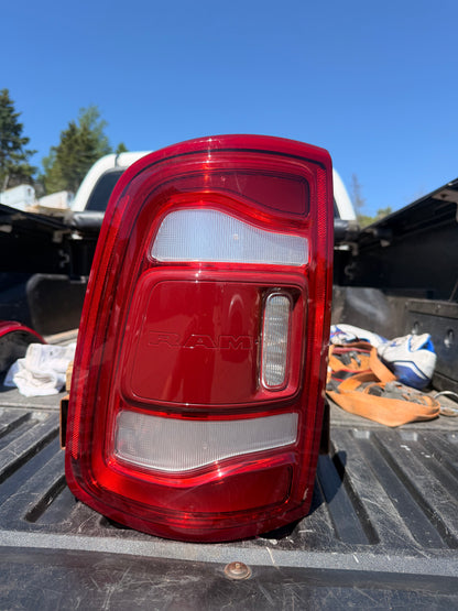2019–2026 Ram 1500 OEM LED Driver Side Tail Light with Blind Spot Monitoring
