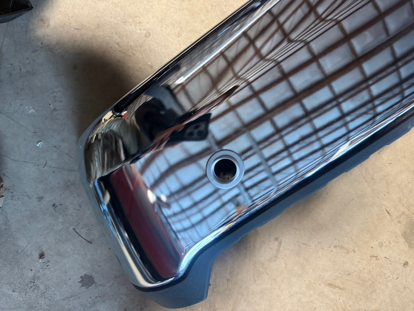 2024-2025 Ford F-150 Chrome Rear Bumper