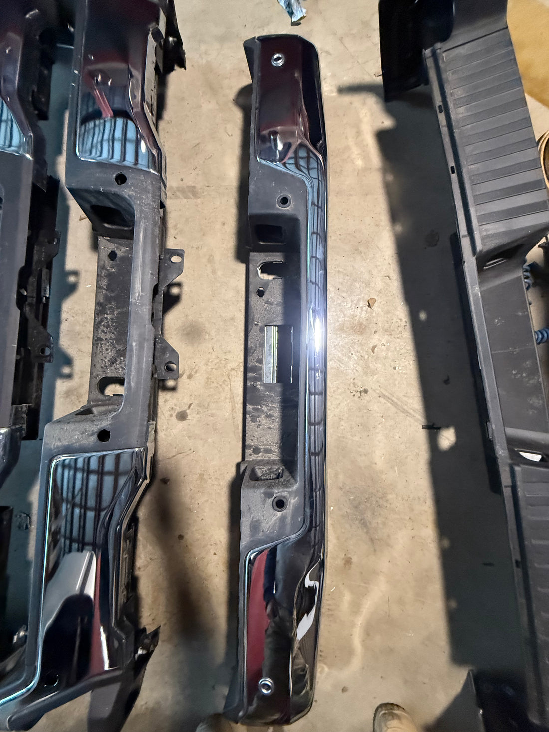 2024-2025 Ford F-150 Chrome Rear Bumper