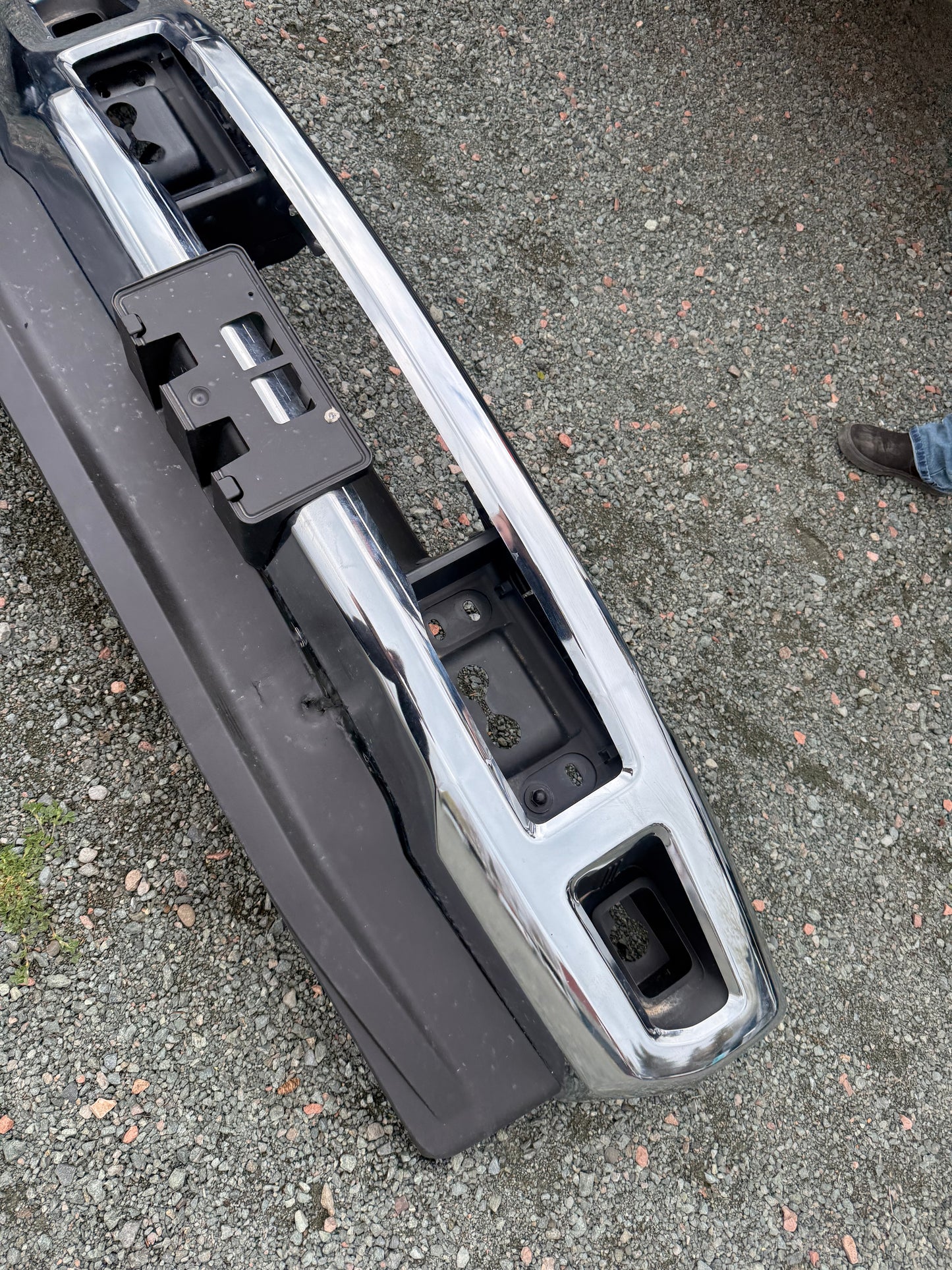 2017-2019 Ford F-250 F-350 OEM Chrome Front Bumper