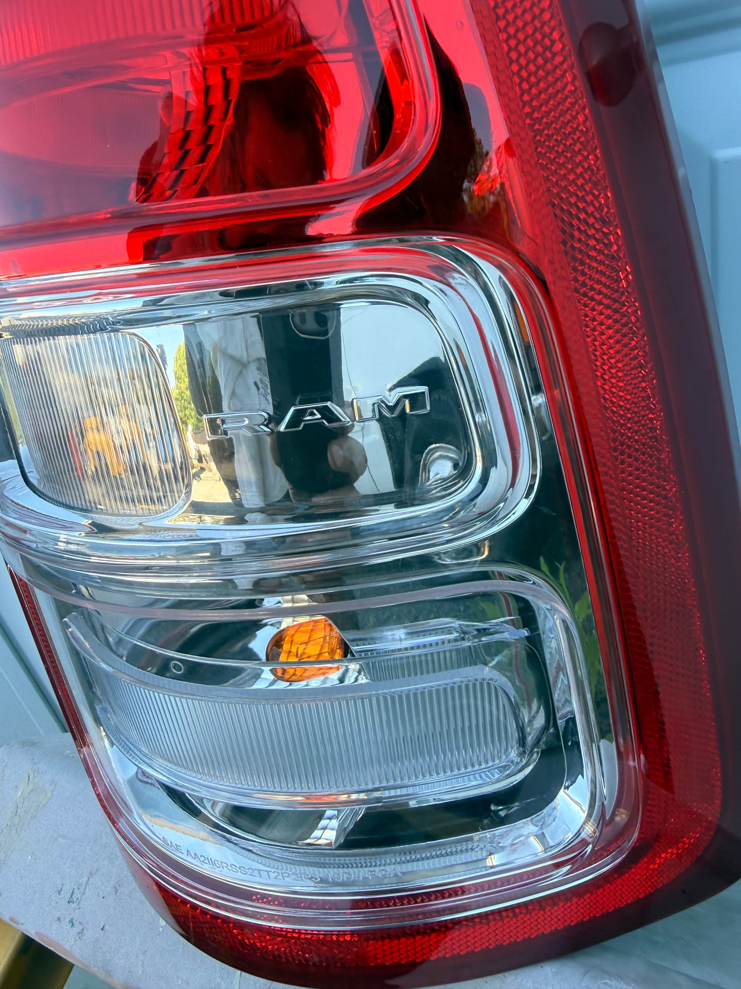2019–2024 Ram 2500 3500 4500 OEM Halogen Passenger Side Tail Light