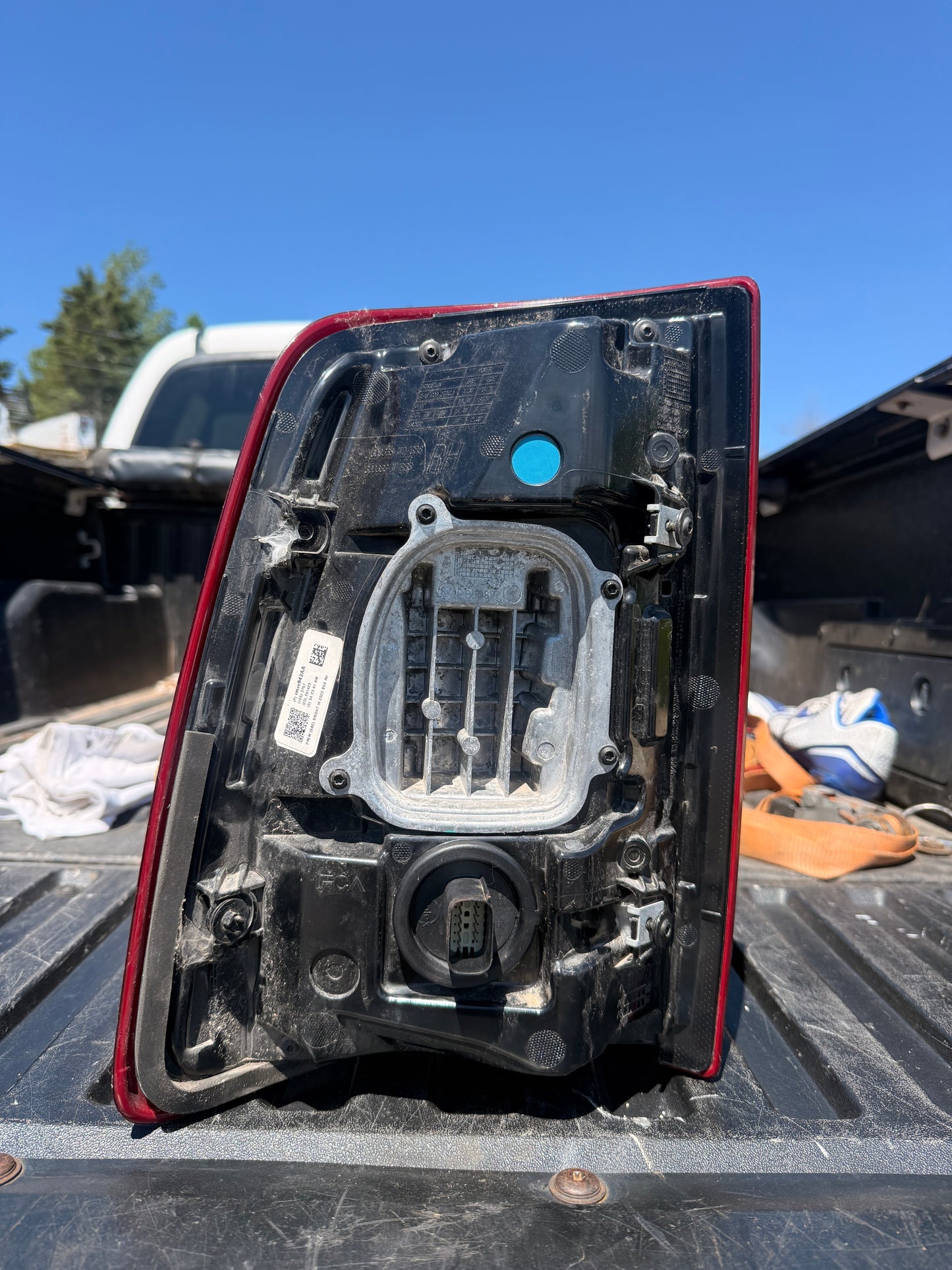 2019–2026 Ram 1500 OEM LED Passenger Side Tail Light with Blind Spot Monitoring
