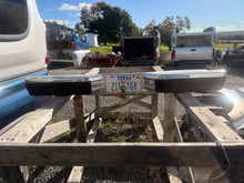 1983-1992 Ford Ranger OEM Chrome Rear Bumper