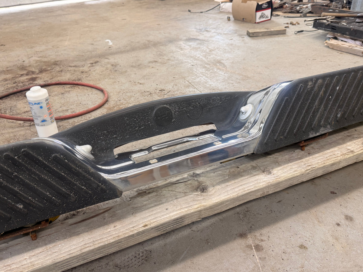 1999-2010 Ford F-250 F-350 F-450 OEM Chrome Rear Bumper