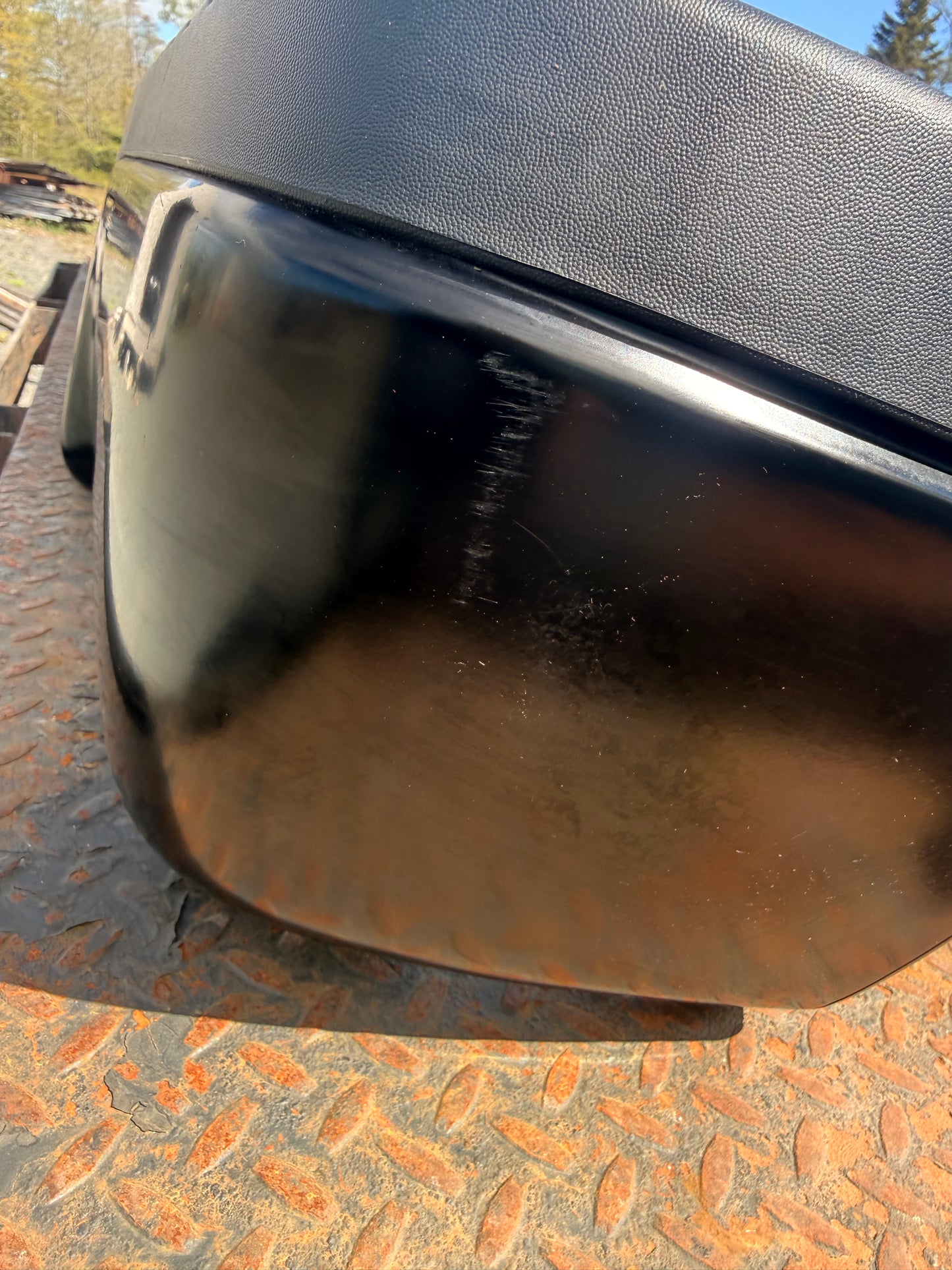 2008-2016 Ford Super Duty F-250/F-350 Painted Rear Bumper