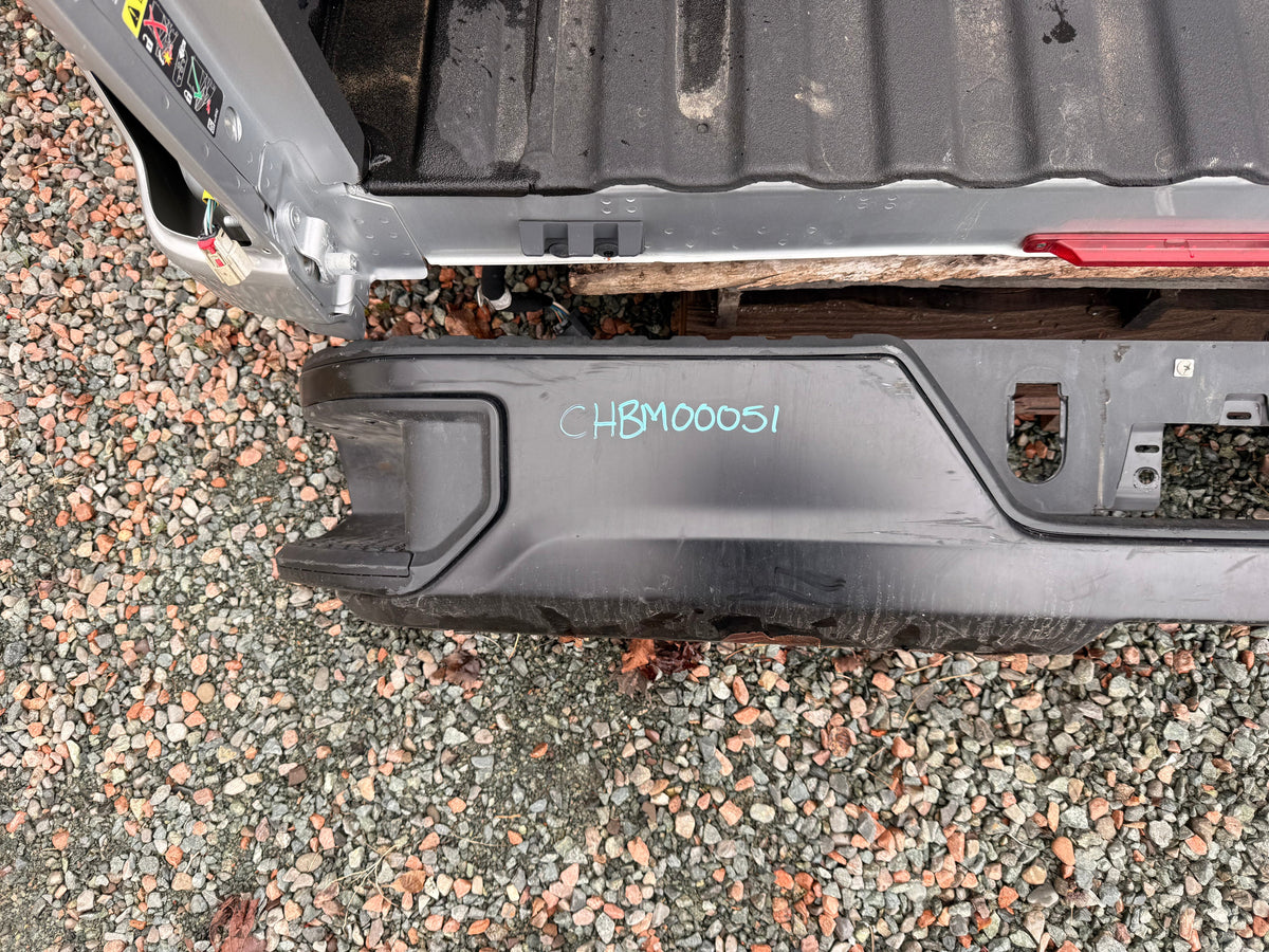 2019-2026 Chevrolet Silverado 1500 2500HD 3500HD OEM Painted Rear Bumper