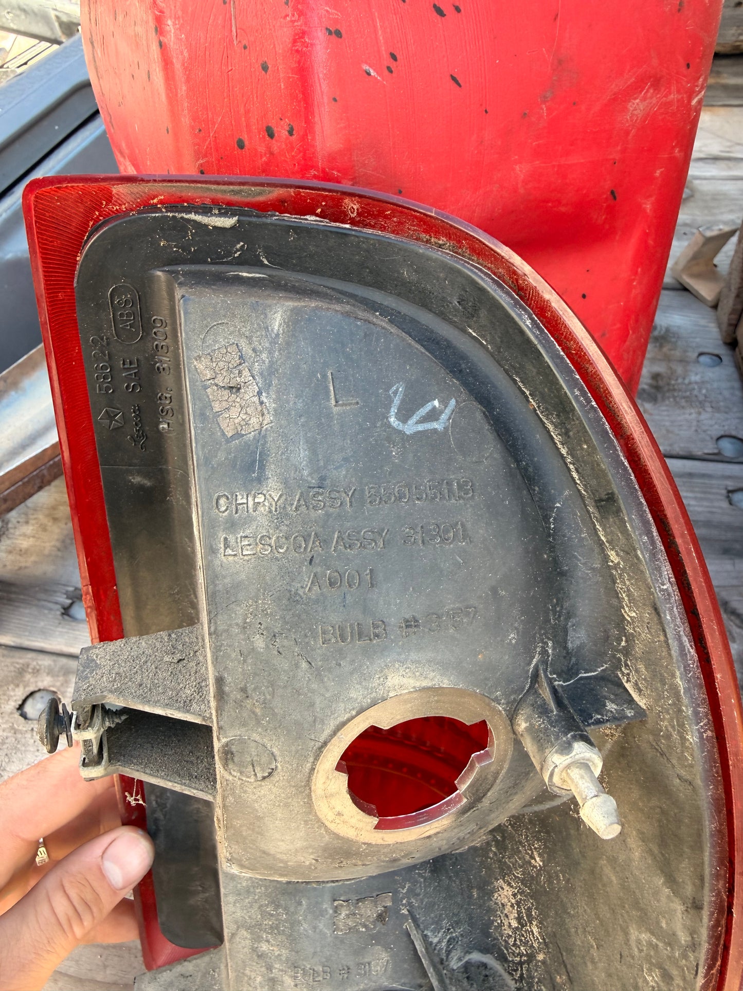 1997–2004 Dodge Dakota OEM Driver Side Tail Light