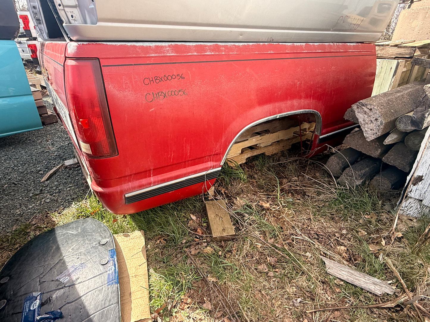 1988–1998 Chevrolet Silverado 1500 2500 3500 6'6" Standard Bed Truck Box