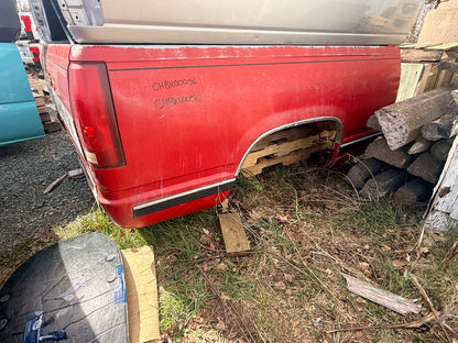 1988–1998 Chevrolet Silverado 1500 2500 3500 6'6" Standard Bed Truck Box
